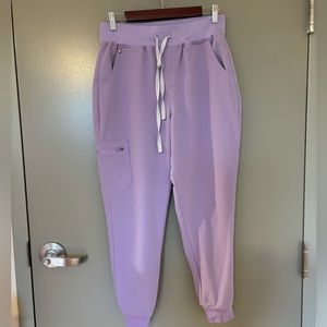 Figs Scrubs Limited Edition Lavender Dew Zamora High Waisted 2.0 Scrub Pants